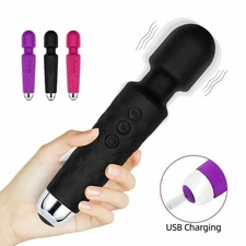 Vibrater Massager Wand Personal Hand Held Powerful Waterproof for Women Gift