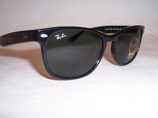 New RAY BAN Sunglasses RB 2184 901/31 BLACK/GREEN 57mm AUTHENTIC