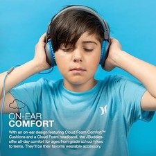 JLAB JBUDDIES STUDIO 2 WIRED KIDS HEADPHONES - BLACK/BLUE