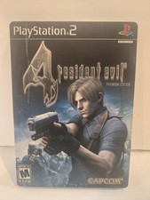 Resident Evil 4 Premium Edition Steelbook PS2 Game / Manual / Guide / Bonus DVD