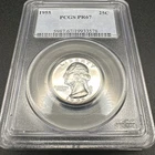1955 Washington Quarter PCGS PF67