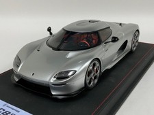 1/18 GT Spirit Koenigsegg CC850  Moon Silver Metallic Leather 2023 GT452 AB1202