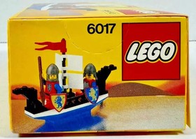 LEGO (6017) Legoland Castle: King's Oarsmen Vintage - New Sealed Retired - Boat