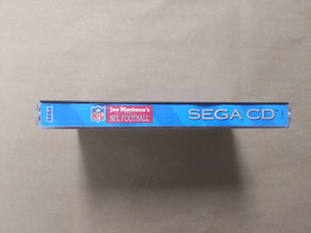 Joe Montana NFL Football Sega CD Complete in Box