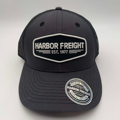 Harbor Freight Tools Black Mesh Trucker Hat Special Edition Est 1977 HFT
