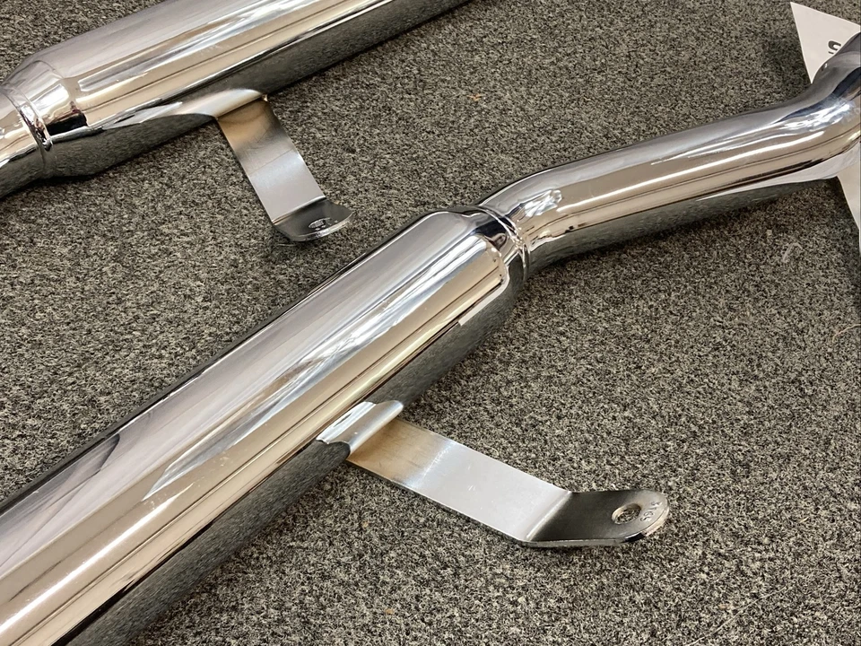 全新 COBRA 3165TSSC SLASH CUT EXHAUST 铃木 INTRUDER 1400 '87-'04 — 第 3/4 张图片