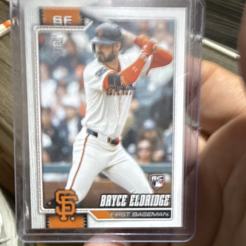 Topps 2026 series 2 Bryce Eldridge San Francisco Giants Rookie Baseball  #406