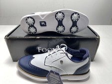 Footjoy Traditions Waterproof Golf Shoes White Women's SZ 7 (97934)