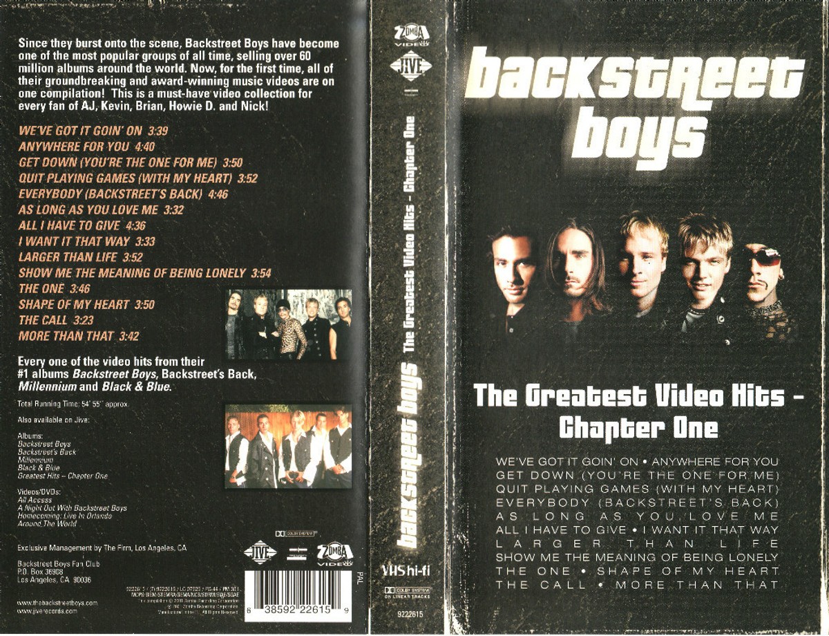 Backstreet Boys/Video Hits&洋書 Backstreet Boys/Video Hits&洋書