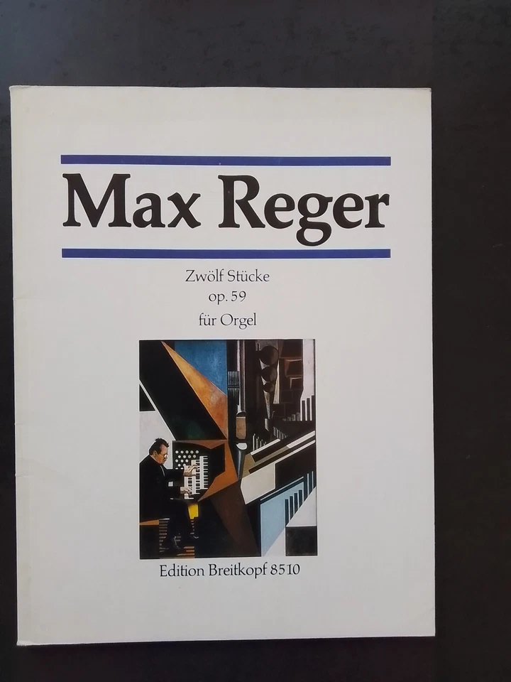 PARTITION - MAX REGER - Douze pieces opus 59 pour orgue - Photo 1/1