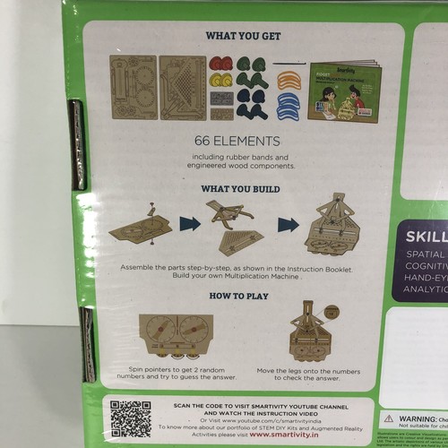 Smartivity Fidget Digit Multiplication Machine STEM Educational for 6+ Ages NEW - Picture 4 of 6