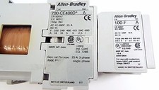 ALLEN BRADLEY 700-CF400D SER A W/ 100-F COIL 24VDC 700CF400D 