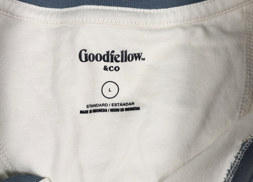 Goodfellow Co Shirts Men's Large Long Sleeve Lot of 2 Casual Streetwear Comfort - Picture 4 of 24