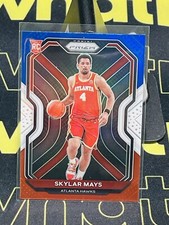 SKYLAR MAYS 2020-21 Panini Prizm RED WHITE & BLUE Prizm RC Rookie #255 Hawks