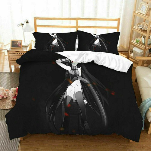Bettwäsche Set Akame Ga Kill Anime 80x80Kissenbezug 135x200 200x200Bettbezug - Bild 5 von 20