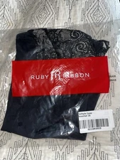 RUBY RIBBON RESTYLE CAMI IN BLACK SZ 28 #1002 NEW!