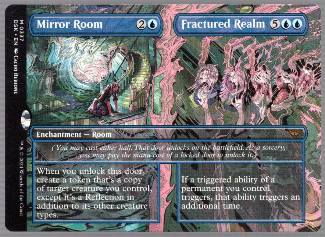 Mirror Room Fractured Realm 0337 Non Foil Rare Showcase Duskmourn