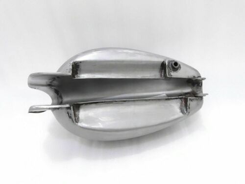 For ROYAL ENFIELD 500cc PETROL FUEL TANK 14 LITERS+LOCKABLE CHROME FUEL CAP - Picture 6 of 11
