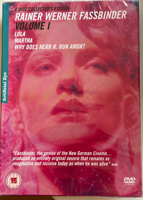 Rainer Werner Fassbinder Sammlung - Vol.1 -  DVD NEU OVP / Lola; Herr R; Martha;