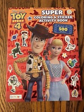 Toy Story 4 Coloring and Sticker Activity Book