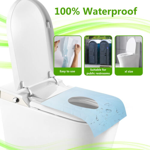 10pcs Potty Seat Cover Flushable Multipurpose Airplane Travel Essentials Toilet