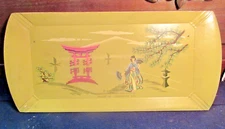 Vintage Antique Advertising Tray D&D Grocery "Phone 2"   Fennimore Wisconsin