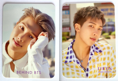 BTS Dicon Vol.2 BEHIND JAPAN SPECIAL EDITION Official Photocard Photo Card RM