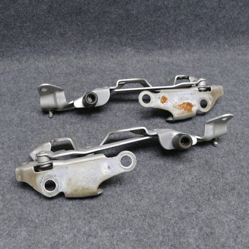 2011-14 Chrysler 200 Sdn Trunk Deck Lid Hinges Pair PS2 Bright Silver OEM 74300 - Picture 7 of 7