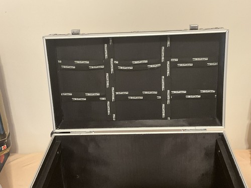 Paul Mitchell Rolling Case Argento e Nero Cosmetici Parrucchiere Viaggio Vintage - Foto 16 di 24
