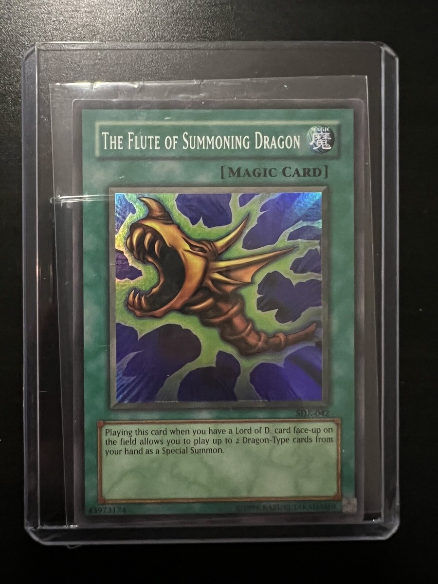 遊戯王プロマイド　39枚 Yu-Gi-Oh! TCG The Flute of Summoning Dragon SDK-042 MISPRINT FOIL