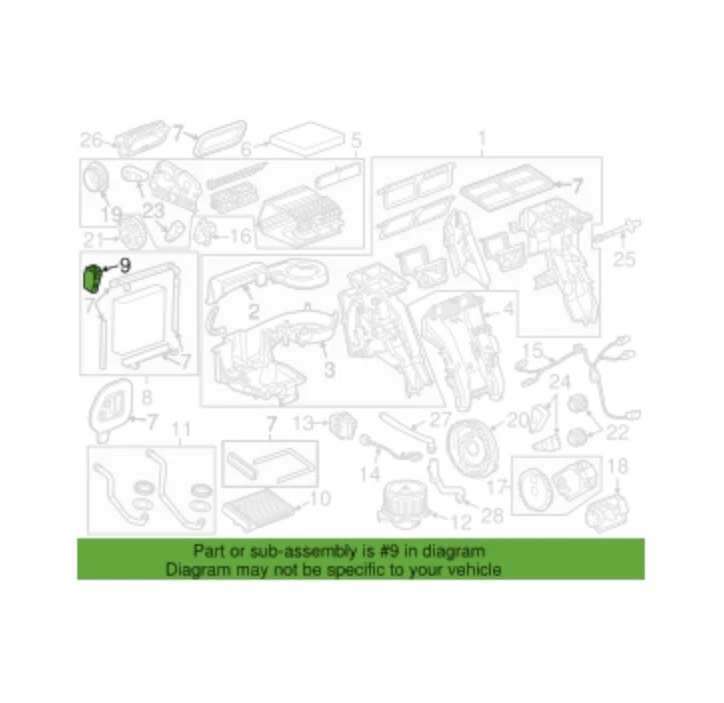 Kit de válvula de expansión térmica de aire acondicionado genuino GM 13313727 ¡NUEVO EN PAQUETE! Foto 2 de 2