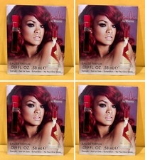 4 Vial Sample REBELLE by Rihanna for Women 0.019 oz 0.58 ml Eau de Parfum Splash