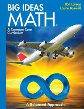 BIG IDEAS MATH: Common Core Student Edition Blue 2014 - Hardcover - GOOD