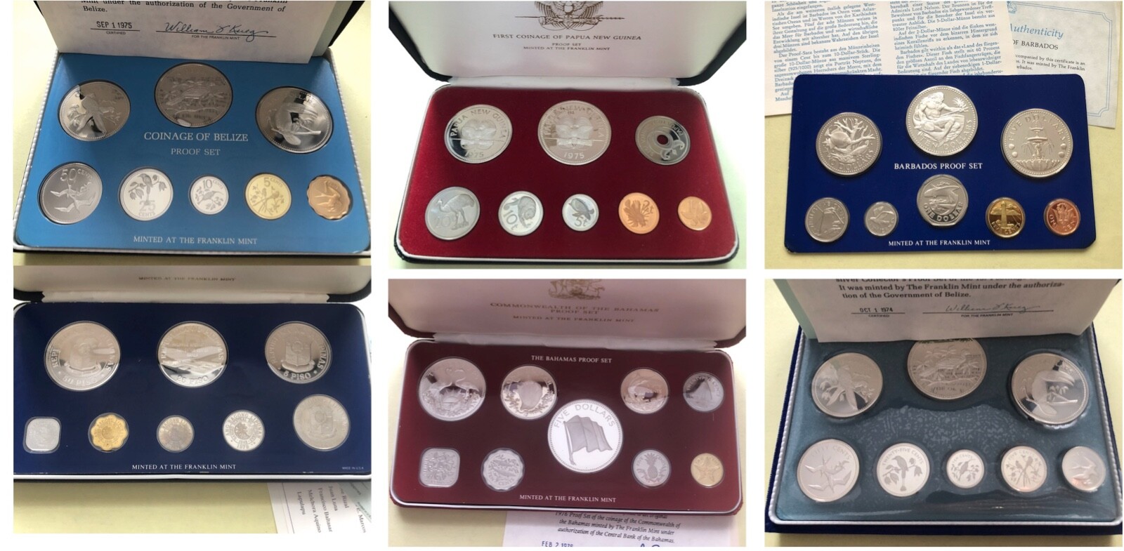 CirculatedCoinSetAllWorldVariouswithSilverCoins,Proof/Proof,CHOICE(S4-15