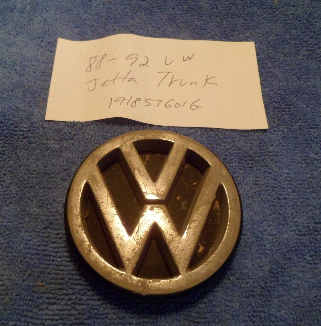 VW Original Golf 2 Round Logo Badge 1918536016 / 70mm for sale 