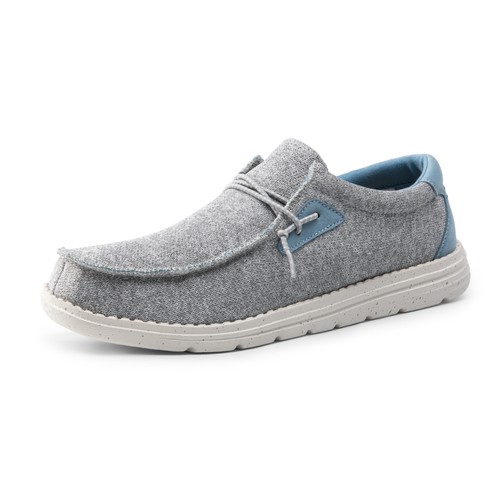 Men Casual Slip-on Loafers Breathable Lightweight Daily Travel Shoes Multi-Color - Picture 16 of 17