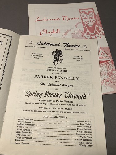Vintage Lakewood Inn & Theatre Skowhegan, Maine Playbills Postcard Brochure Lot - Picture 12 of 12