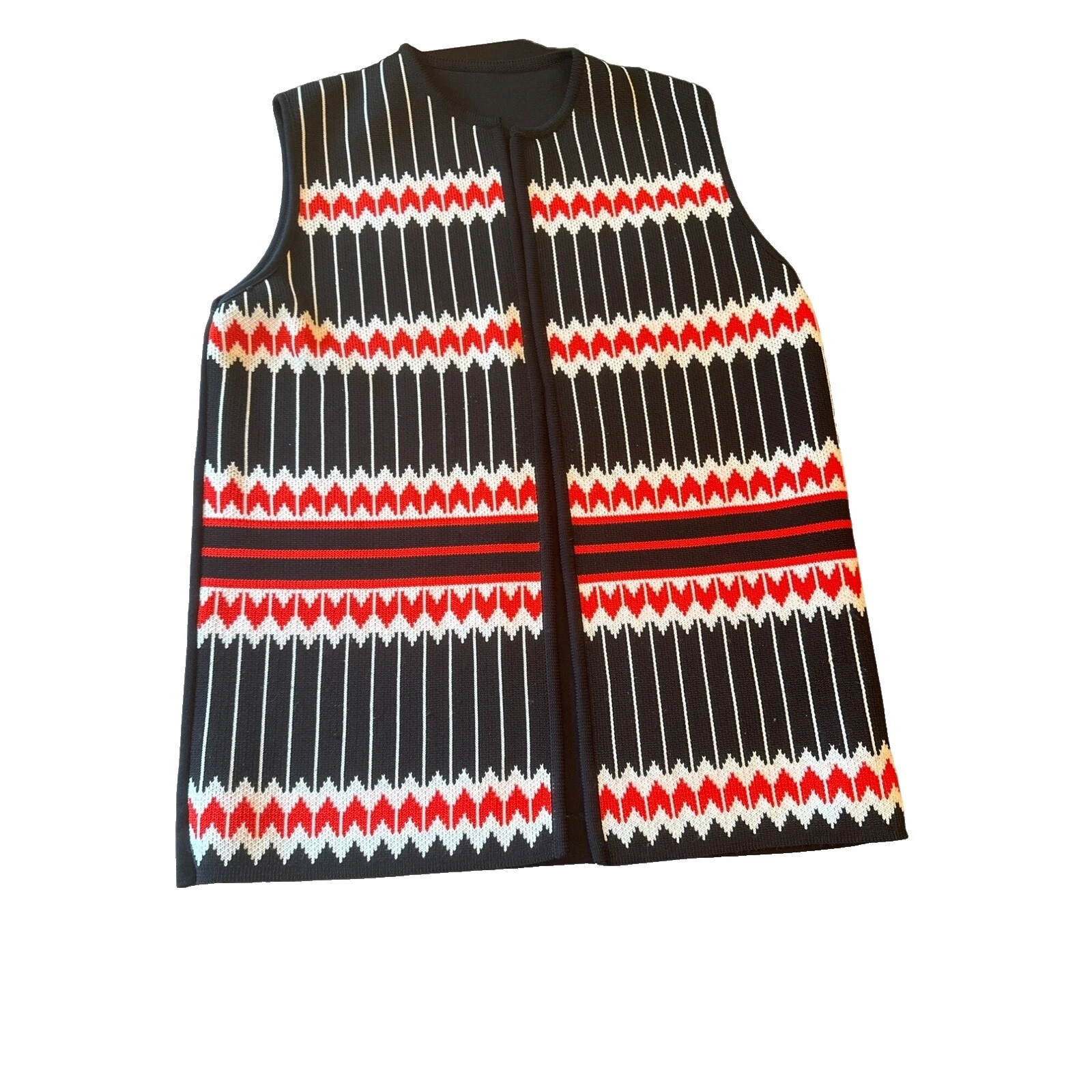 Camisetas Vintage Negro de Punto para Mujer