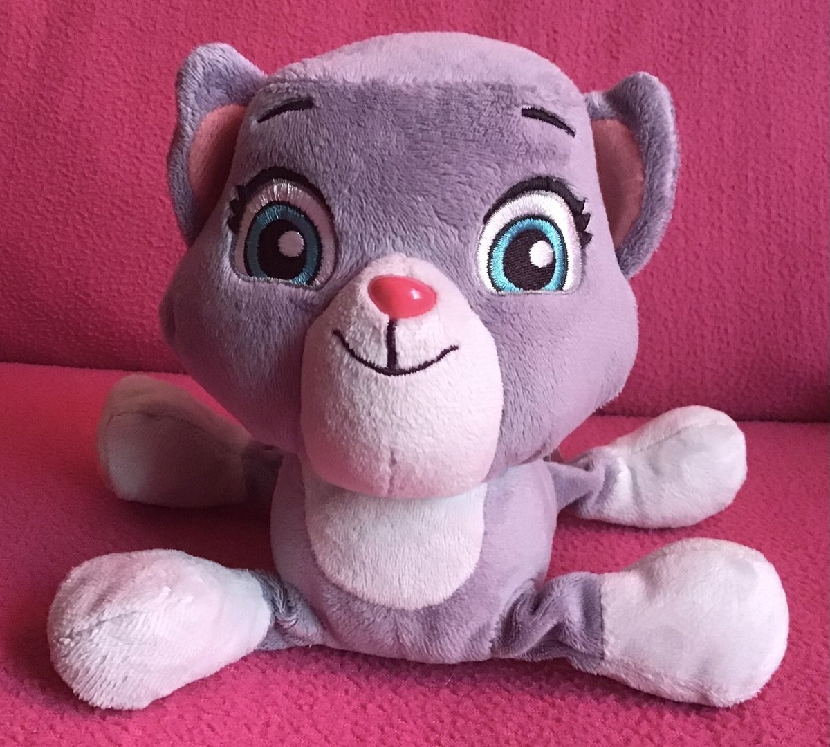 Nickelodeon Paw Patrol Cali Cat Grey Soft Plush Toy 6” Spin Master