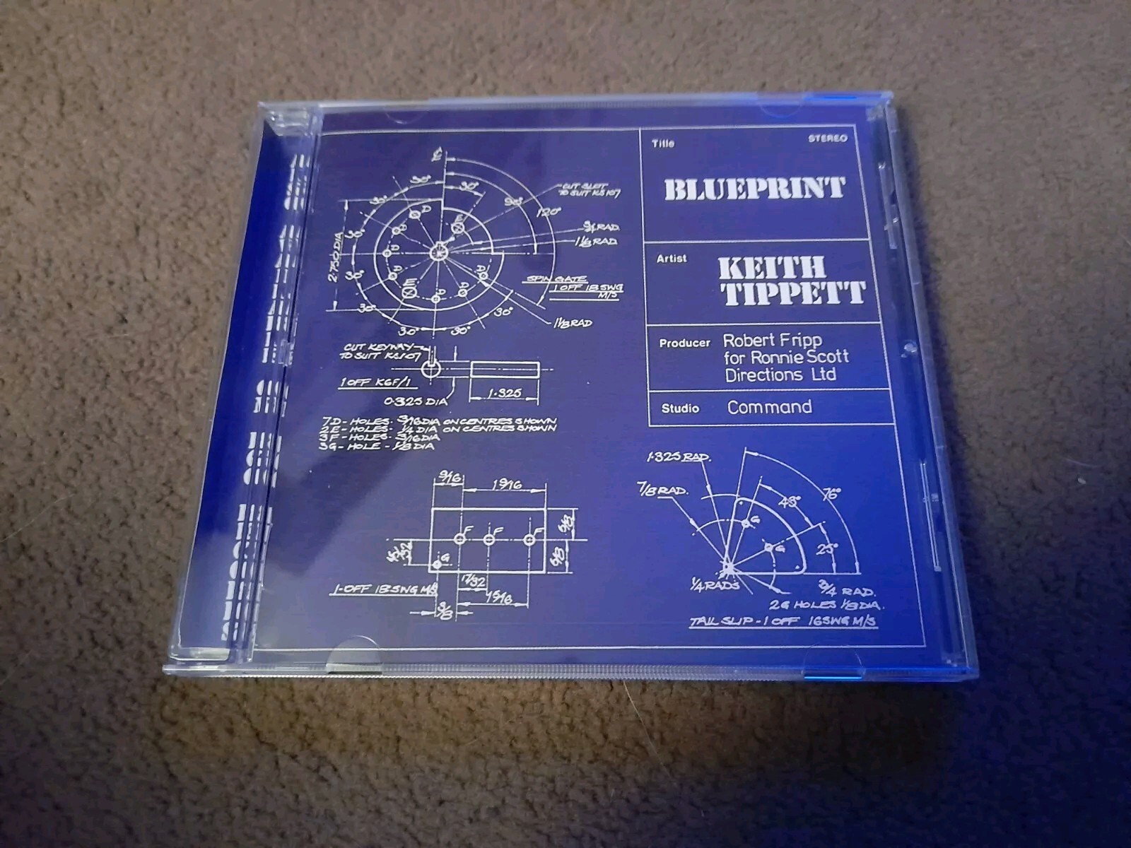 Keith Tippett - Blueprint - CD (2004) Jazz 1972