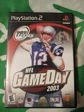 NFL GAME DAY 2003 PLAYSTATION 2 WITH MANUAL