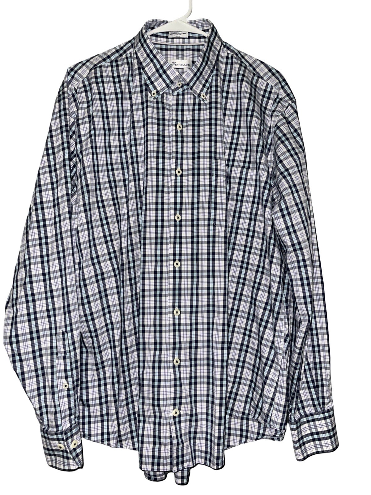 Peter Millar Performance Button Down Shirt Moritz… - image 3