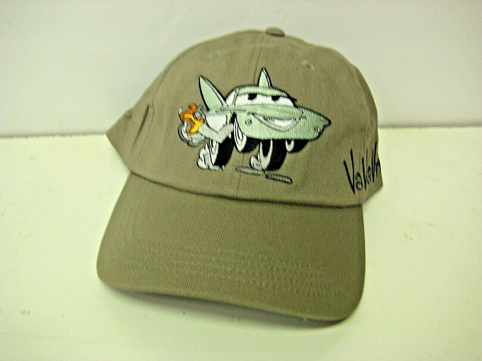Disney Pixar Cars Land FLO Dark Tan Baseball Cap Adult Golf Closure NEW