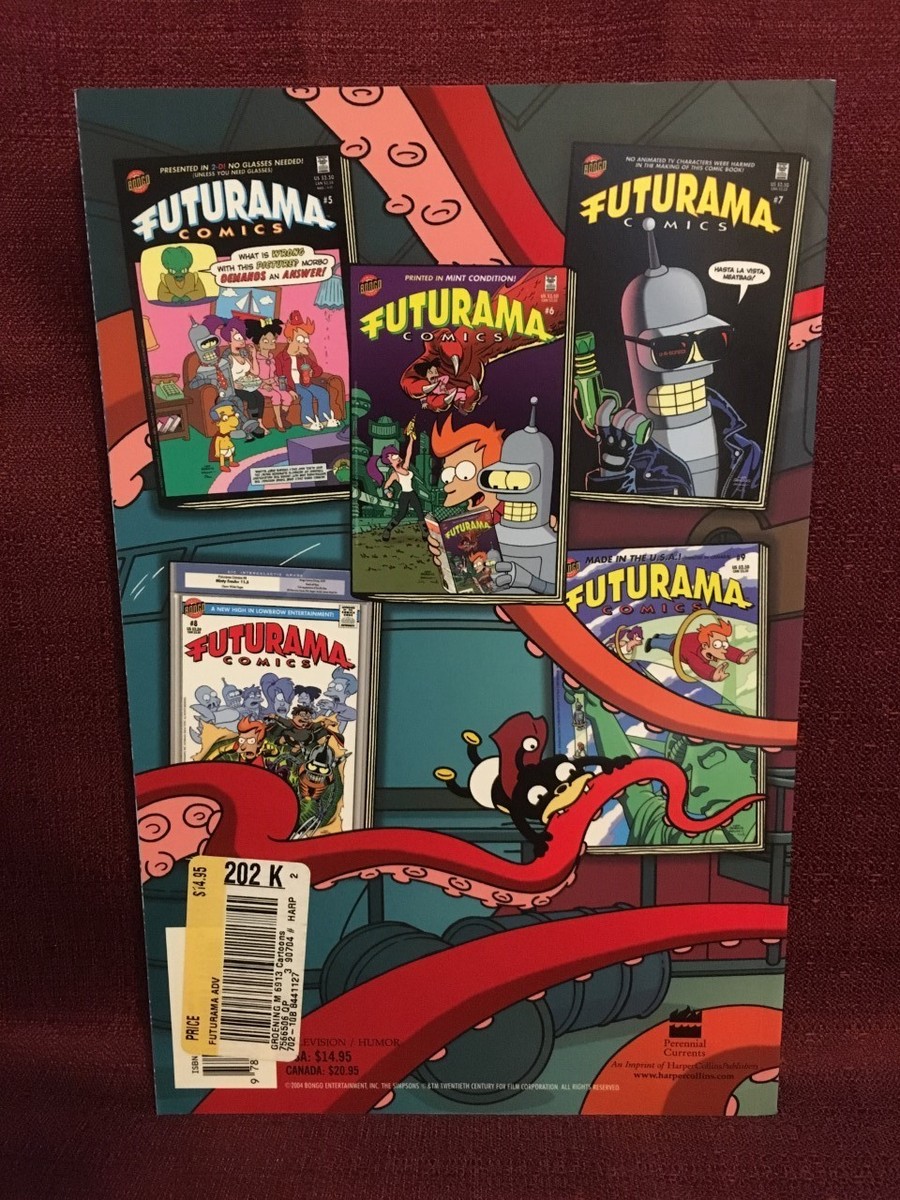 Futurama Adventures Paperback Matt Groening Softcover | eBay