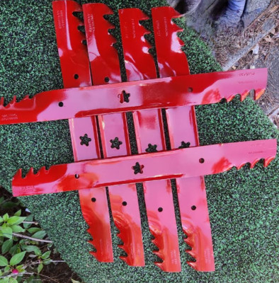 Lame Tosaerba Elite Xht 42 Lame Gator Originali Husqvarna Per Tagliaerba Elite XHT 42 - 2 Pezzi, Codici 134149, 138971, 411668 Motosega Husqvarna Xp