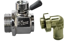 EZ Oil Drain Valve & For Barb Dodge Cummins 5.9L(up to 93, 2002-up) 6.7L Diesel