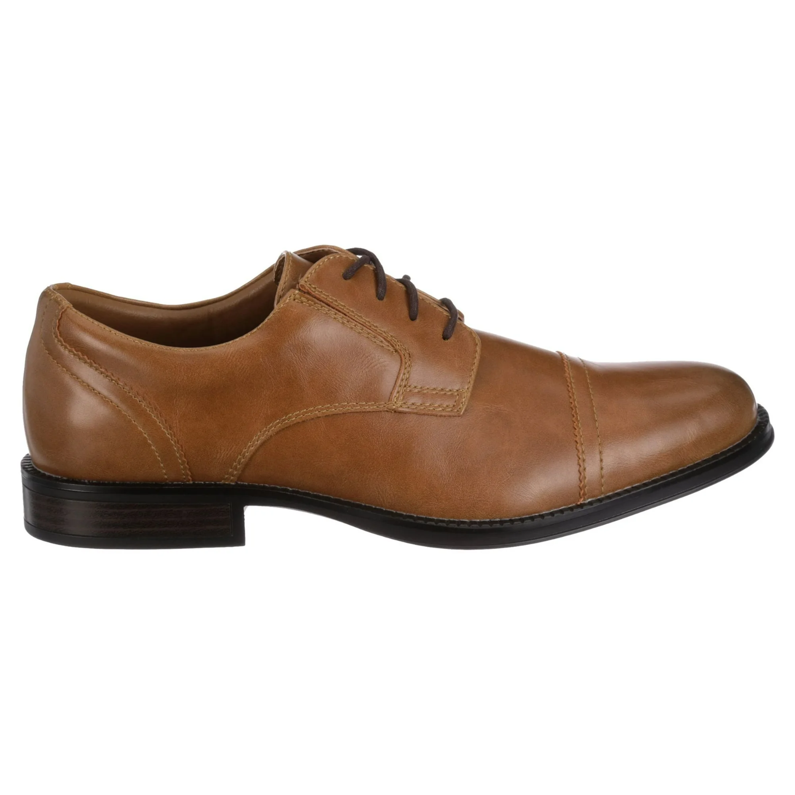 SAOLA Abito casual uomo George Branford Oxford marrone punta a cappuccio stringato taglia 11