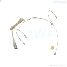 MiCWL B40 Headset Microphone for Audio-Technica Wireless Beige Black is optional