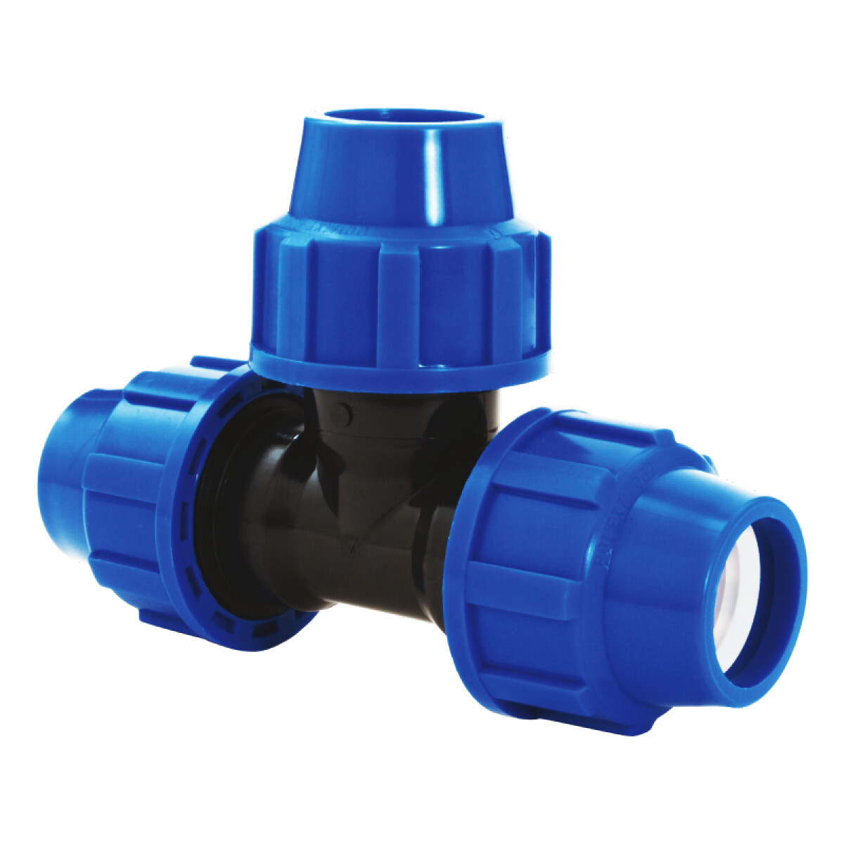 PP-Fitting Kugelhahn 20mm DVGW - Klemmverbinder Für PE-Rohr Trinkwasser