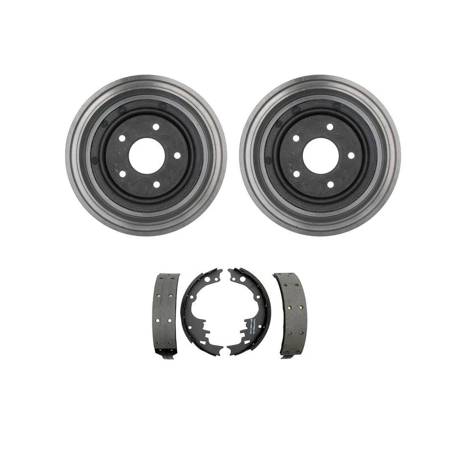 Kit trasero tambores de freno y zapatas de freno para Oldsmobile Cutlass Supreme 1968-1972 Foto 2 de 4
